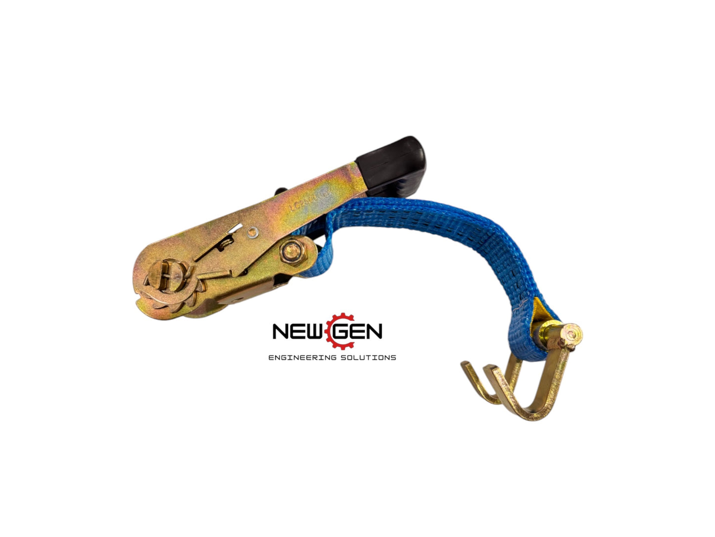 Car Carrying Double Hook Ratchet Tie-Down