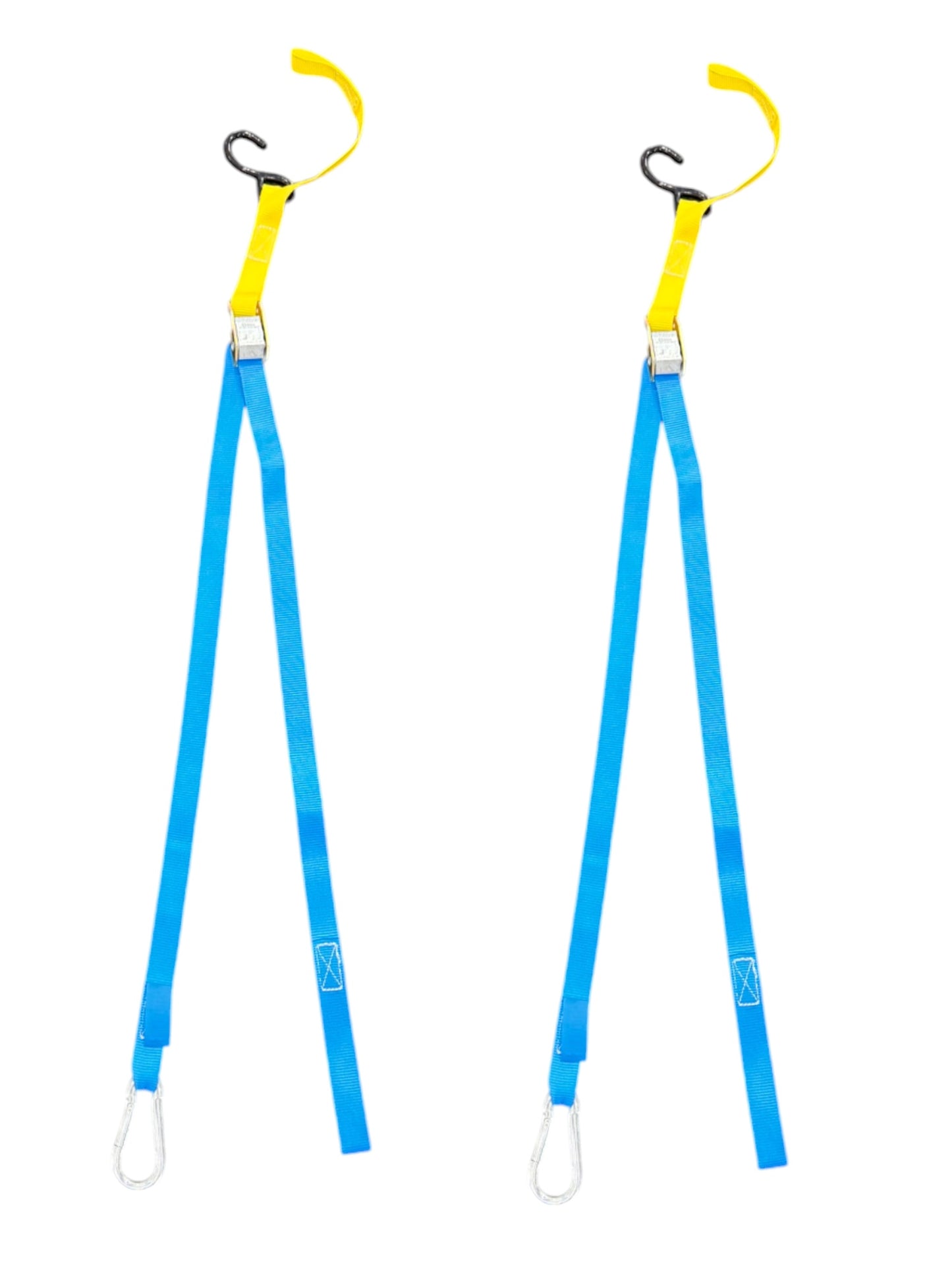 Motor Bike Tie Down with Snap & S Hook (Pair)