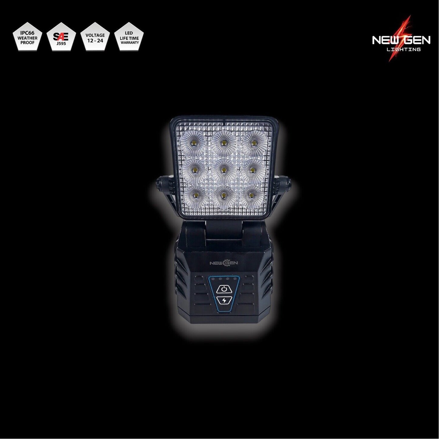 TYPHOON High Powered Portable Rechargeable