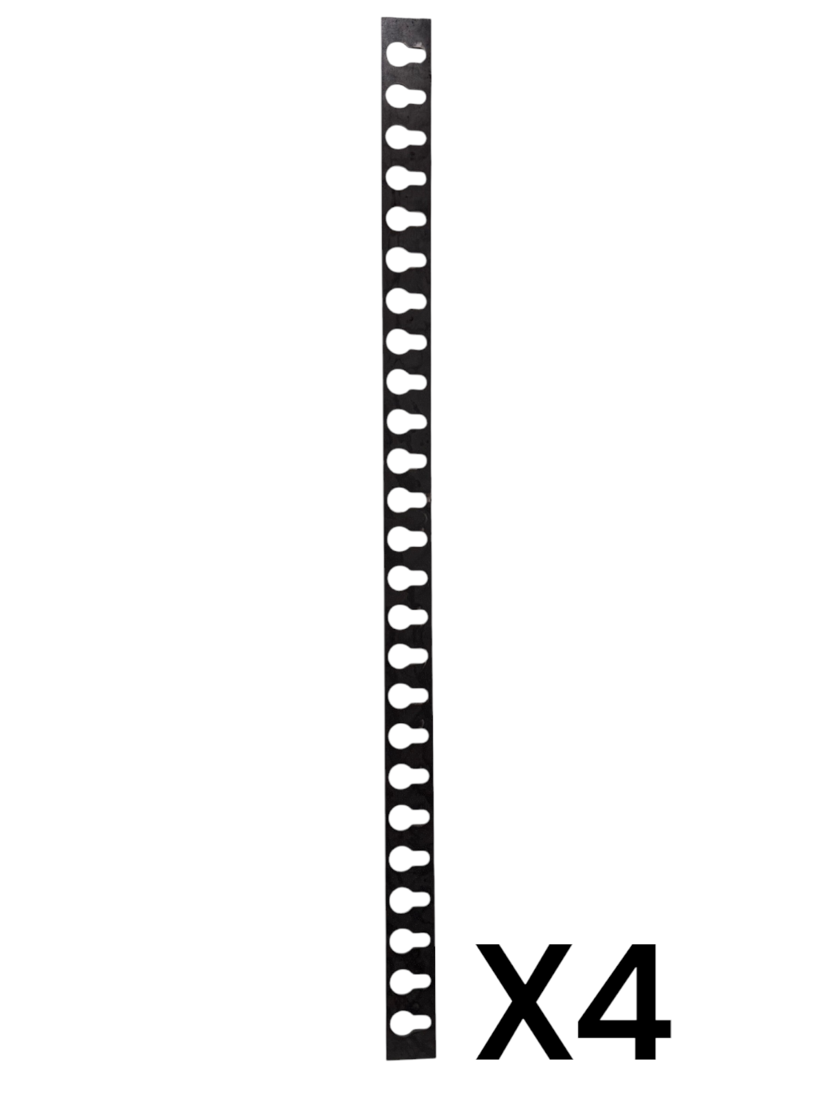 X4 Flush mount keyhole strips