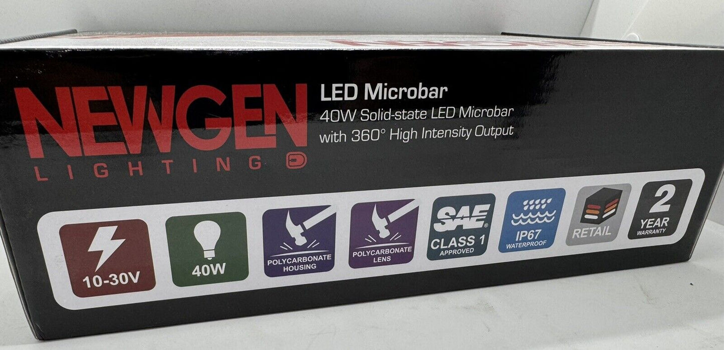 THUNDER V1 LED Amber Mini Light Bar