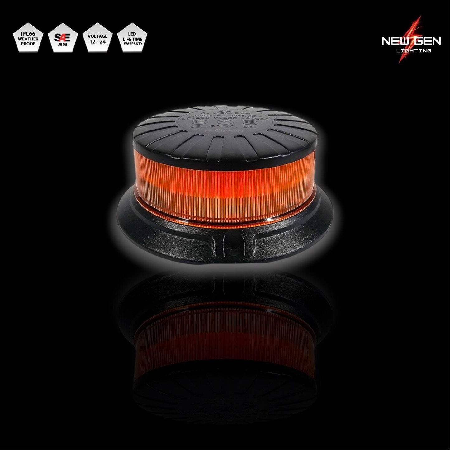 Lantern Series LED Amber Mini Beacon