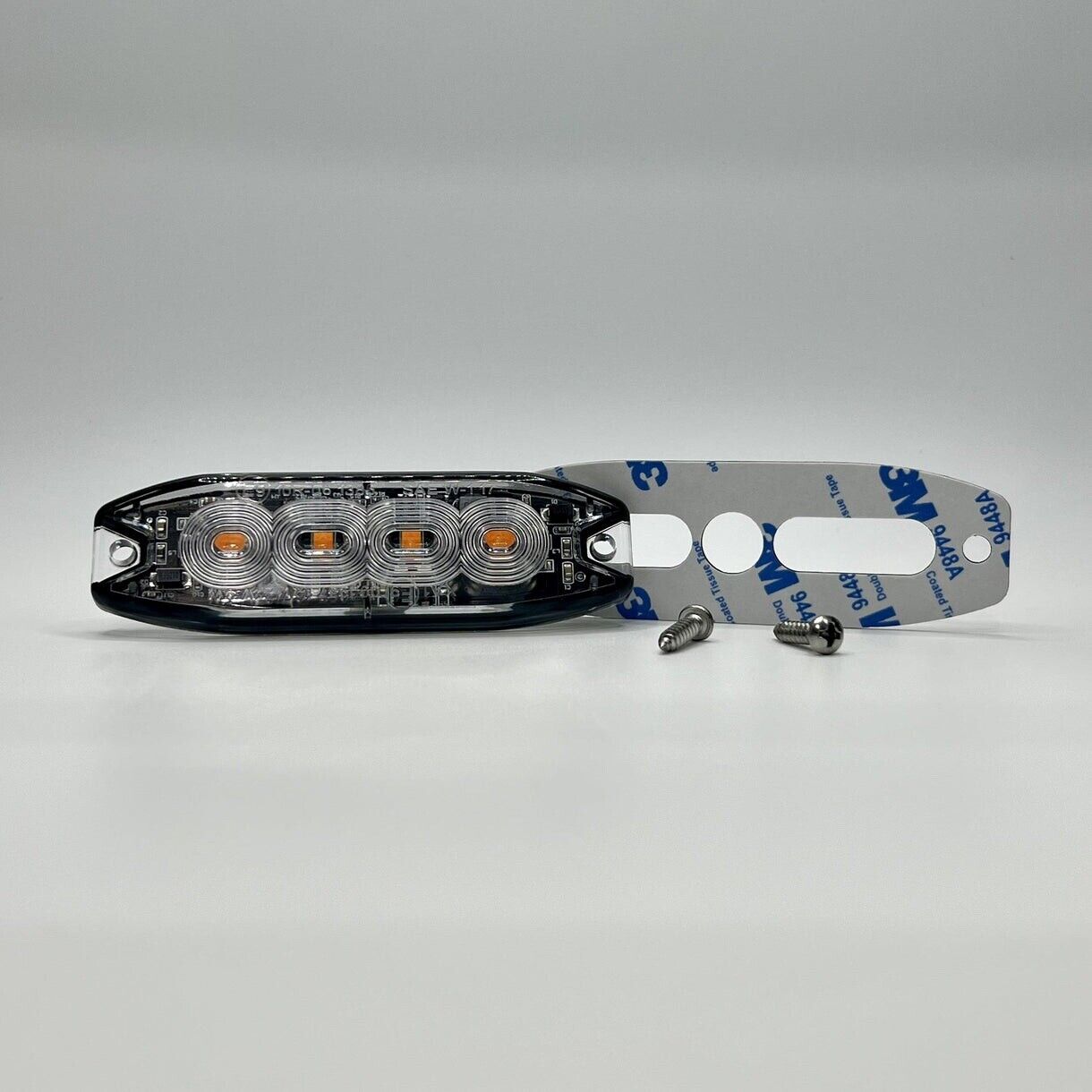 ULTRASLIM4 Low Profile 4 LED CLASS 1 Amber Perimeter Warning Light
