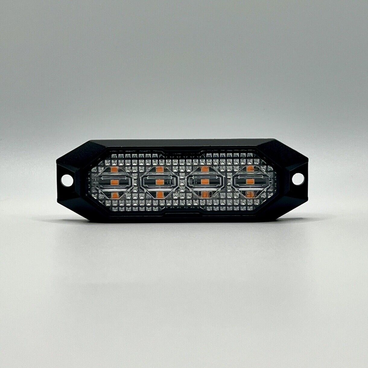 RAPTOR4 Heavy Duty 4 LED CLASS 1 DUAL COLOUR Amber/White Perimeter Warning Light