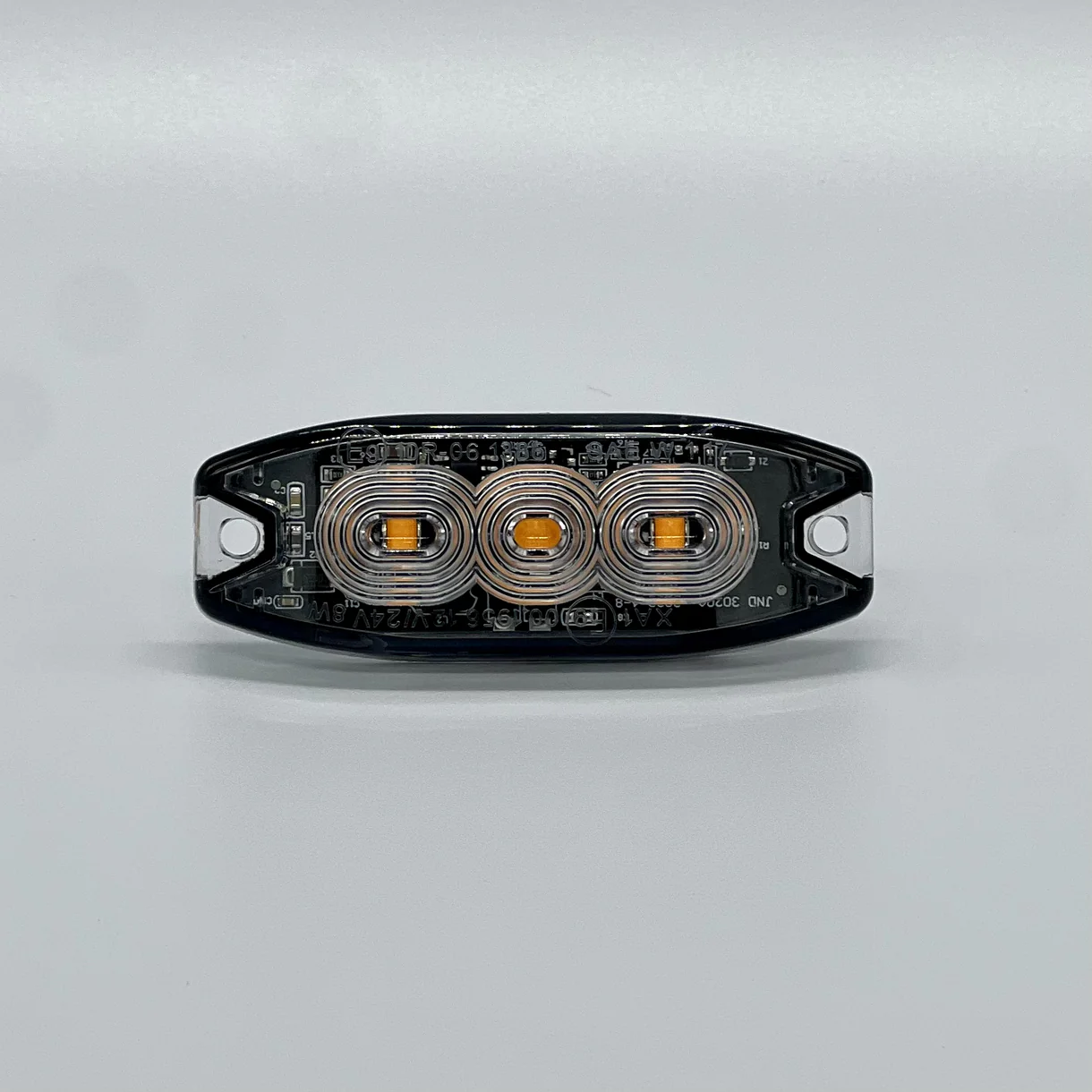 ULTRASLIM3 Low Profile 3 LED CLASS 1 Amber Perimeter Warning Light
