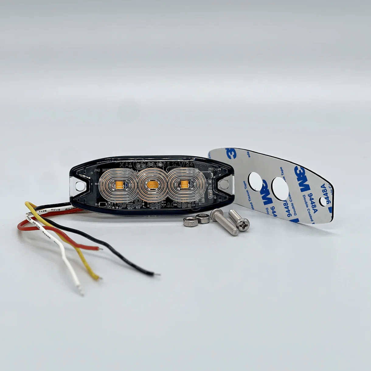 ULTRASLIM3 Low Profile 3 LED CLASS 1 Amber Perimeter Warning Light