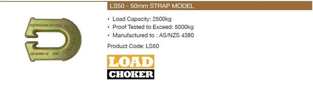 Load Choker 50mm Webbing Tie Down Model