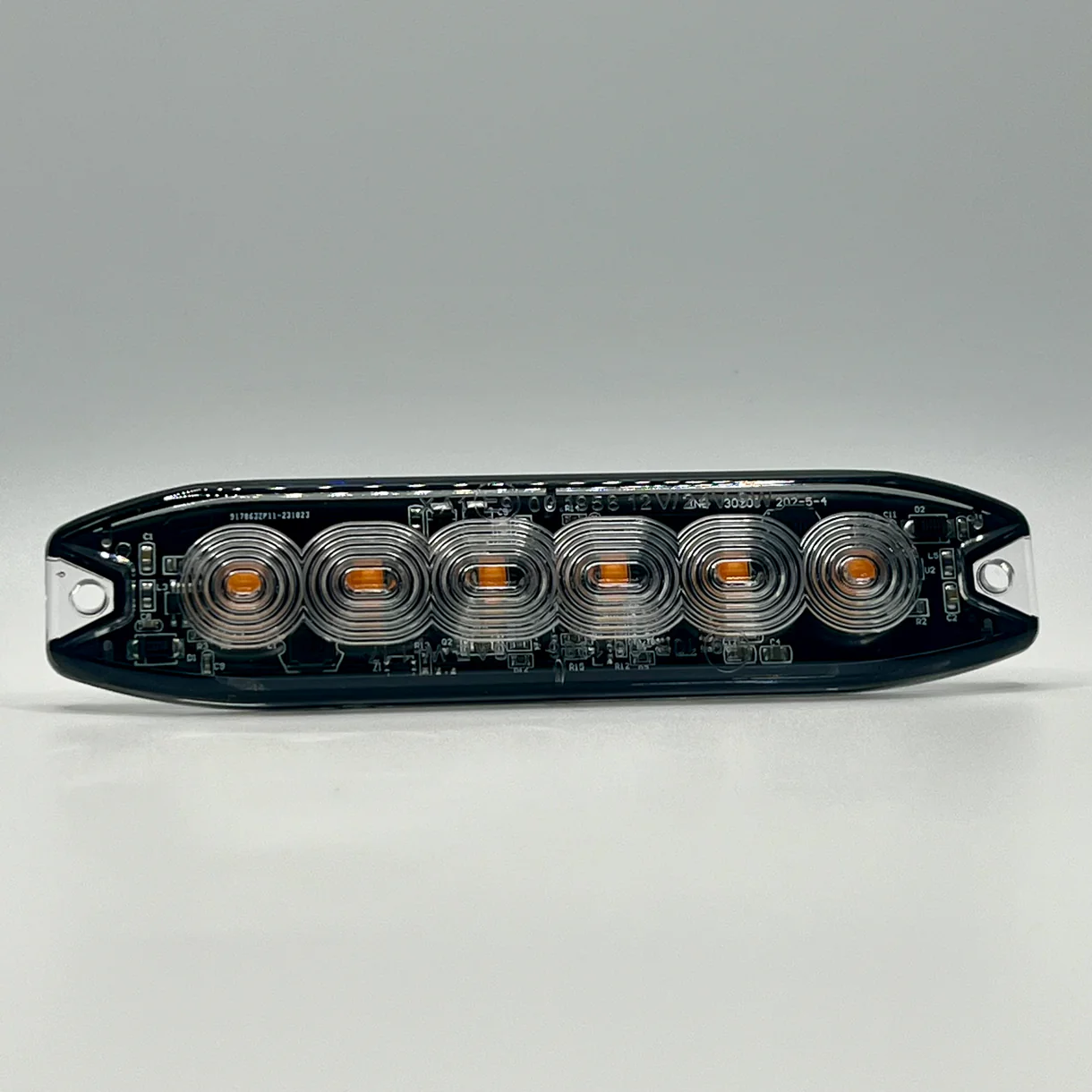 ULTRASLIM6 Low Profile 6 LED CLASS 1 Amber Perimeter Warning Light